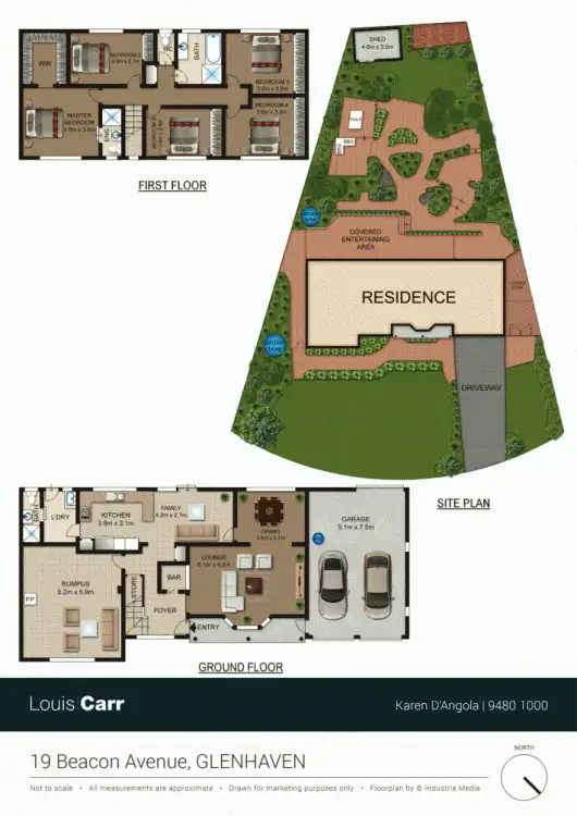 Floorplan of Homely house listing, 19 Beacon Avenue, Glenhaven NSW 2156