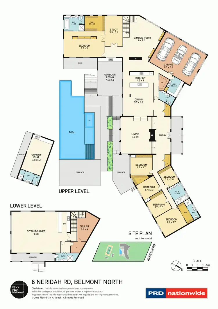 Floorplan of Homely house listing, 6 Neridah Road, Belmont North NSW 2280