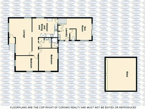 Floorplan of Homely house listing, 19 Wickham Street, Brighton QLD 4017