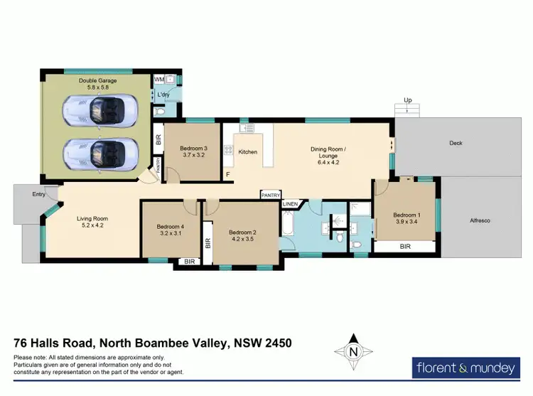 Floorplan of Homely house listing, 76 Halls Rd, Coffs Harbour NSW 2450