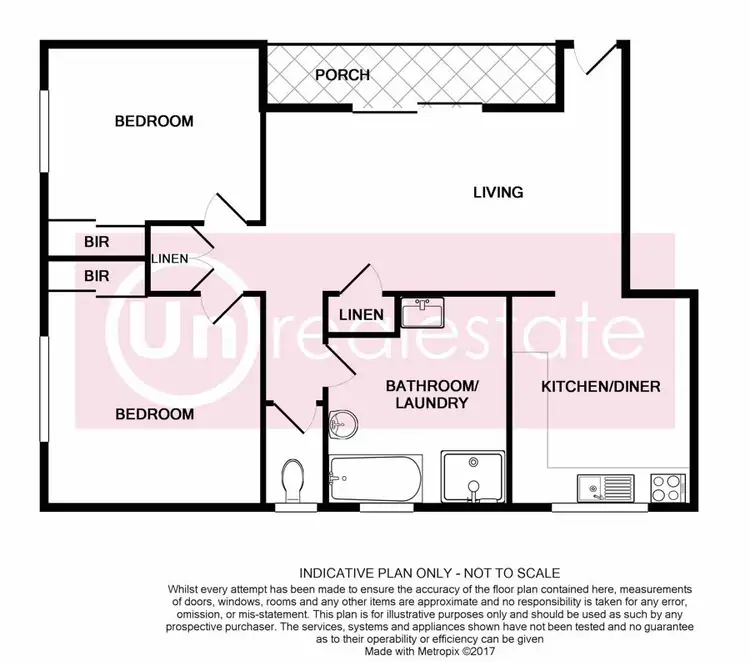 Floorplan of Homely unit listing, 2/10 Minorie Drive, Toormina NSW 2452