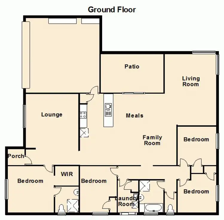 Floorplan of Homely house listing, 15 Flintwood Street, Warner QLD 4500