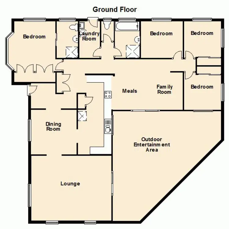 Floorplan of Homely house listing, 18 Calypso Court, Eatons Hill QLD 4037