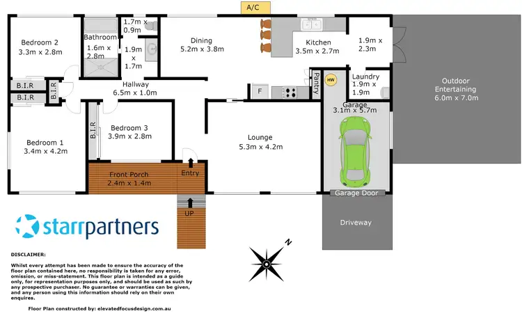 Floorplan of Homely house listing, 22 Whitby Road, Kings Langley NSW 2147