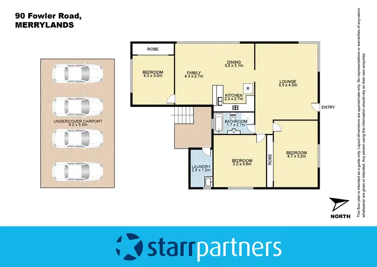 Floorplan of Homely house listing, 96 Fowler Road, Merrylands NSW 2160