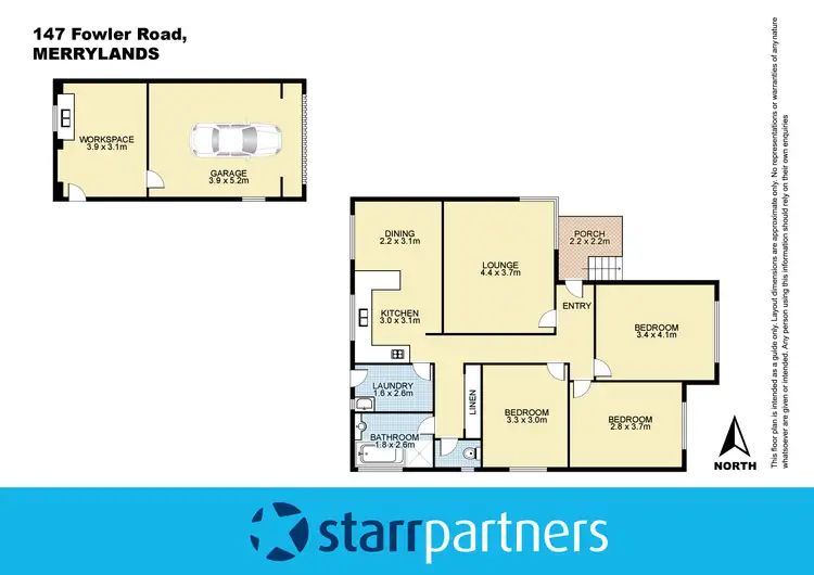 Floorplan of Homely house listing, 147 Fowler Road, Merrylands NSW 2160