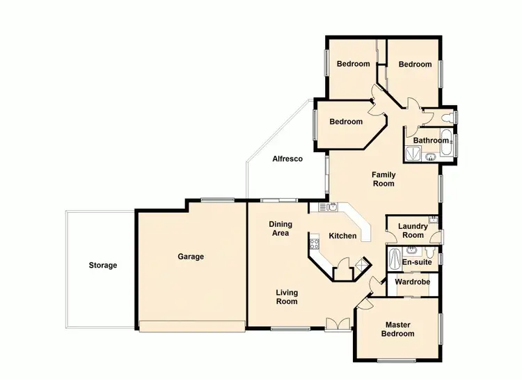 Floorplan of Homely house listing, 21 Alan Crescent, Eight Mile Plains QLD 4113