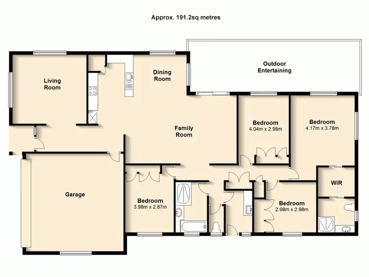 Floorplan of Homely house listing, 11 Kerder Street, Thornlands QLD 4164