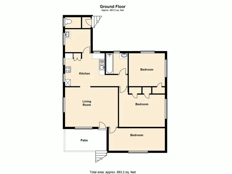 Floorplan of Homely house listing, 10 Simmons Street, Caboolture QLD 4510