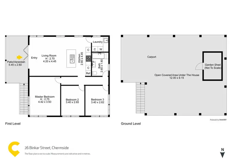 Floorplan of Homely house listing, 26 Binkar Street, Chermside QLD 4032