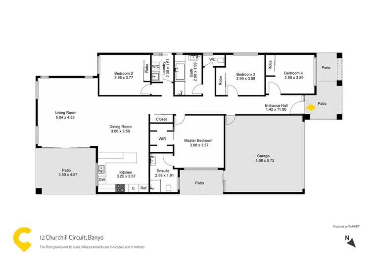 Floorplan of Homely house listing, zz12 Churchill Circuit, Banyo QLD 4014
