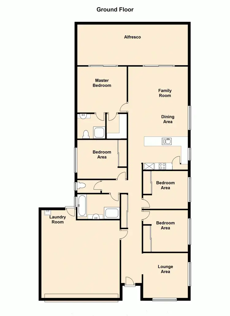 Floorplan of Homely house listing, 116 First Avenue, Marsden QLD 4132