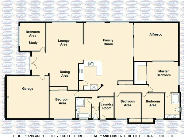 Floorplan of Homely house listing, 6 Cheltenham Place, Forest Lake QLD 4078