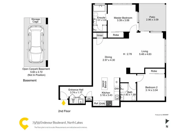 Floorplan of Homely house listing, 73/59 Endeavour Boulevard, North Lakes QLD 4509
