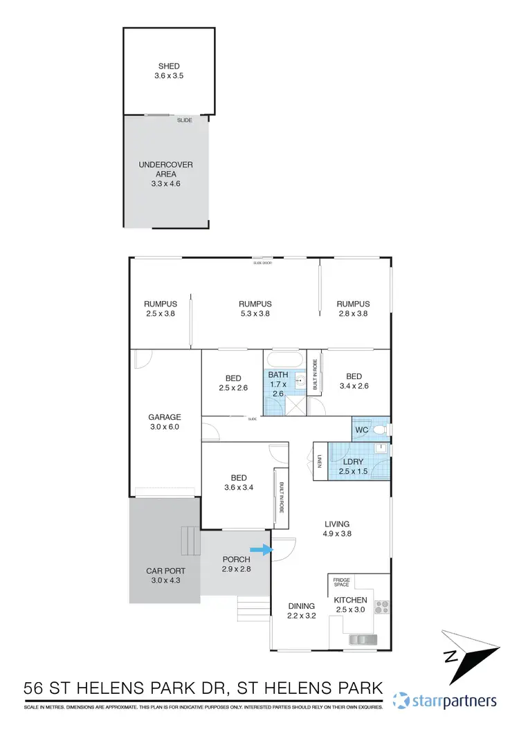 Floorplan of Homely house listing, 56 St Helens Park Dr, St Helens Park NSW 2560