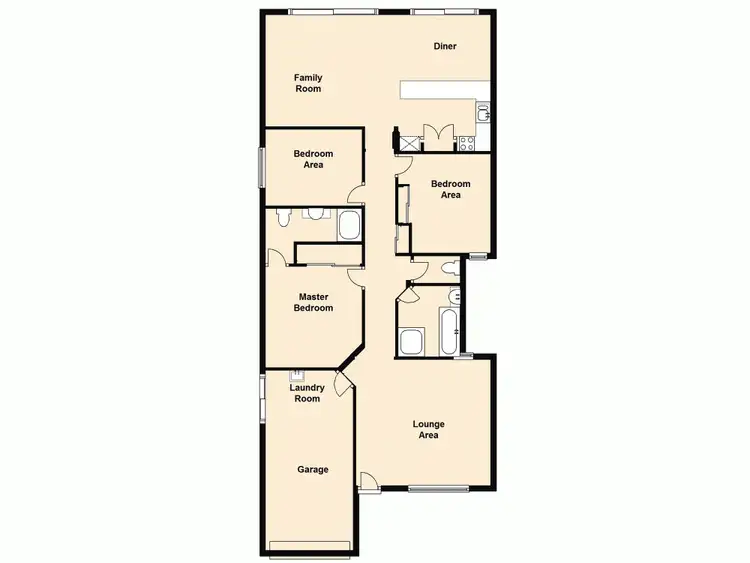 Floorplan of Homely house listing, 5 Princeton Place, Forest Lake QLD 4078