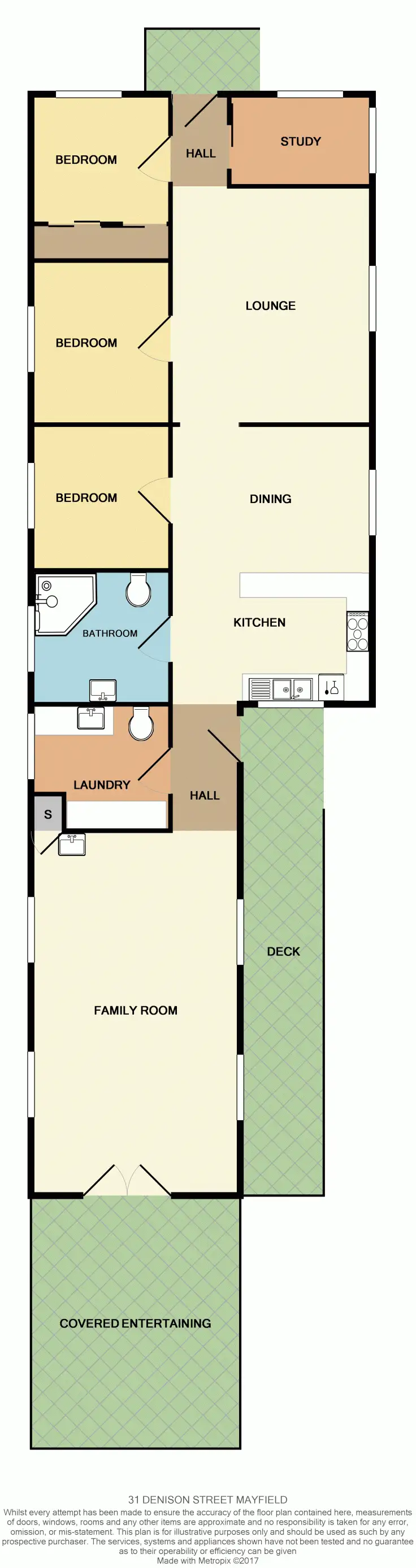Floorplan of Homely house listing, 31 Denison Street, Mayfield NSW 2304