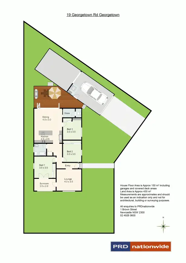 Floorplan of Homely house listing, 19 Georgetown Road, Georgetown NSW 2298