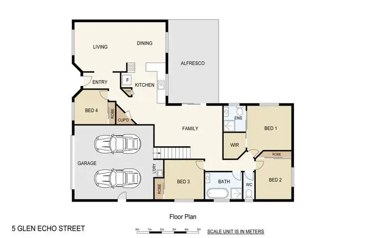 Floorplan of Homely house listing, 5 Glen Echo Street, Springfield Lakes QLD 4300