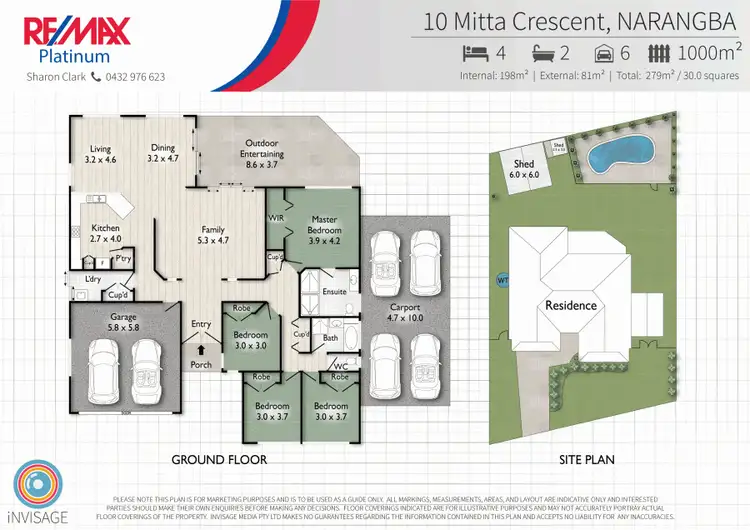 Floorplan of Homely house listing, 10 Mitta Crescent, Narangba QLD 4504