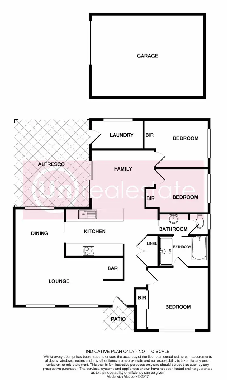 Floorplan of Homely house listing, 36 Bower Crescent, Toormina NSW 2452