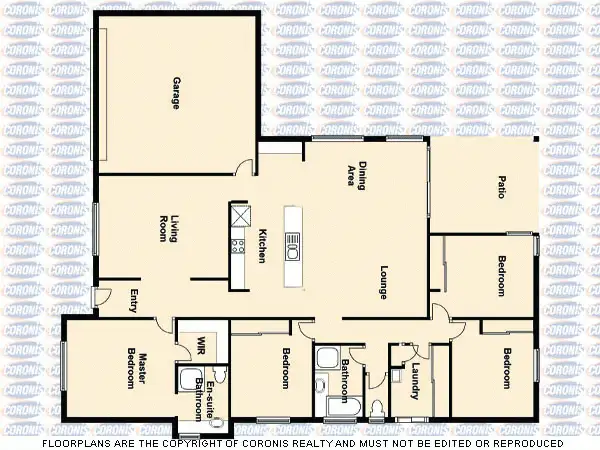 Floorplan of Homely house listing, 3 Chamberlain Place, Bracken Ridge QLD 4017