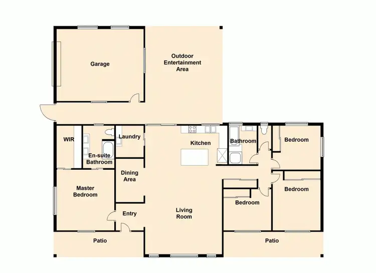 Floorplan of Homely house listing, 2 Alison Court, Kippa-ring QLD 4021