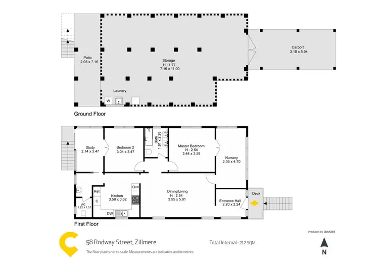 Floorplan of Homely house listing, 58 Rodway Street, Zillmere QLD 4034