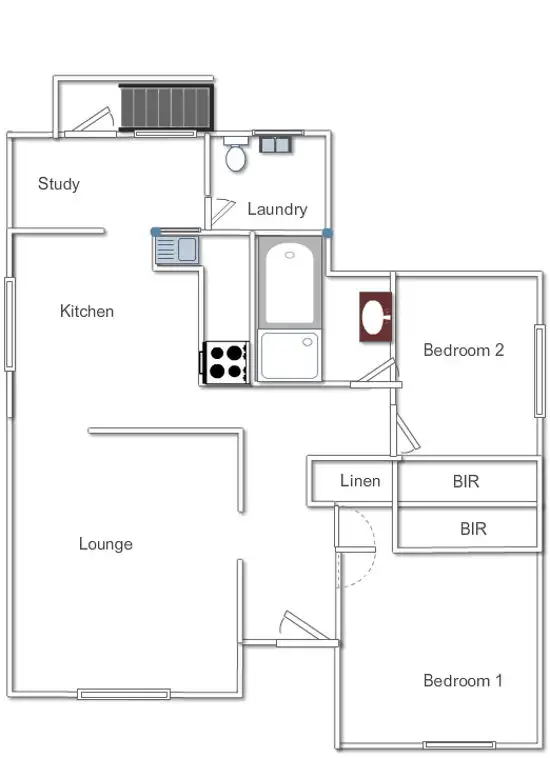 Floorplan of Homely house listing, 22 Shaw Street, Yass NSW 2582