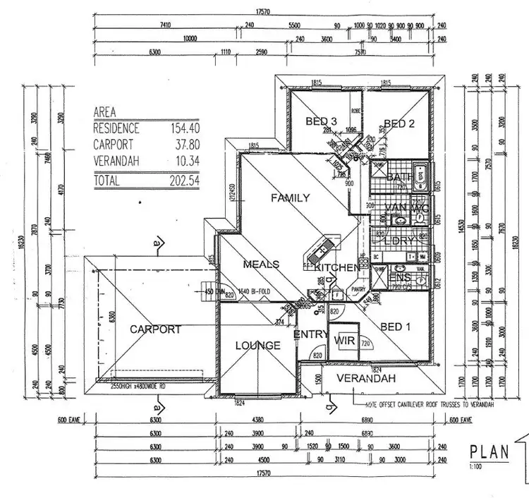 Floorplan of Homely house listing, 18 Dalkeith Drive, Mount Gambier SA 5290