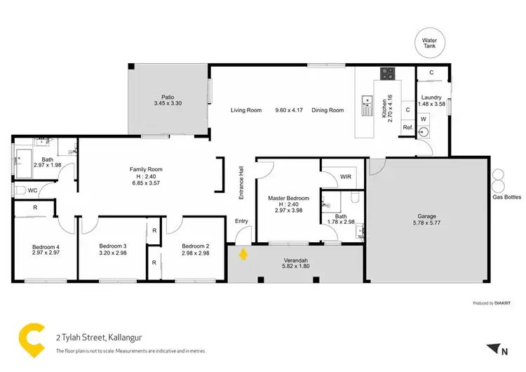 Floorplan of Homely house listing, 2 Tylah Street, Kallangur QLD 4503