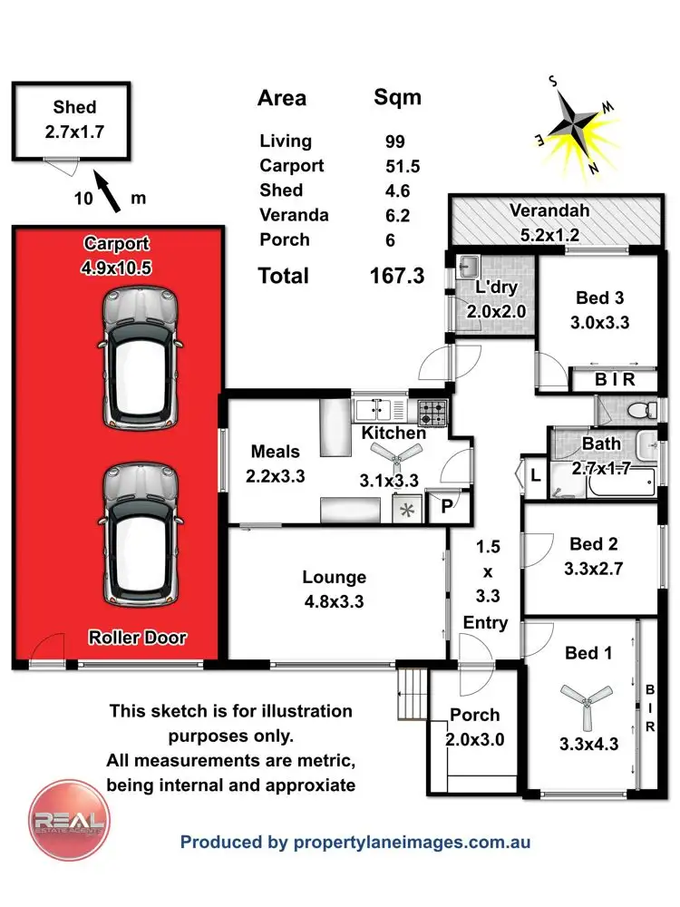 Floorplan of Homely house listing, 60 Amundsen Drive, Ingle Farm SA 5098