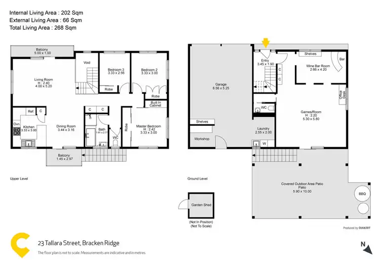 Floorplan of Homely house listing, 23 Tallara Street, Bracken Ridge QLD 4017