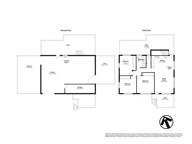 Floorplan of Homely house listing, 168 Macdonnell Rd, Margate QLD 4019