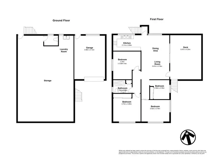 Floorplan of Homely house listing, 12 Jull Street, Margate QLD 4019