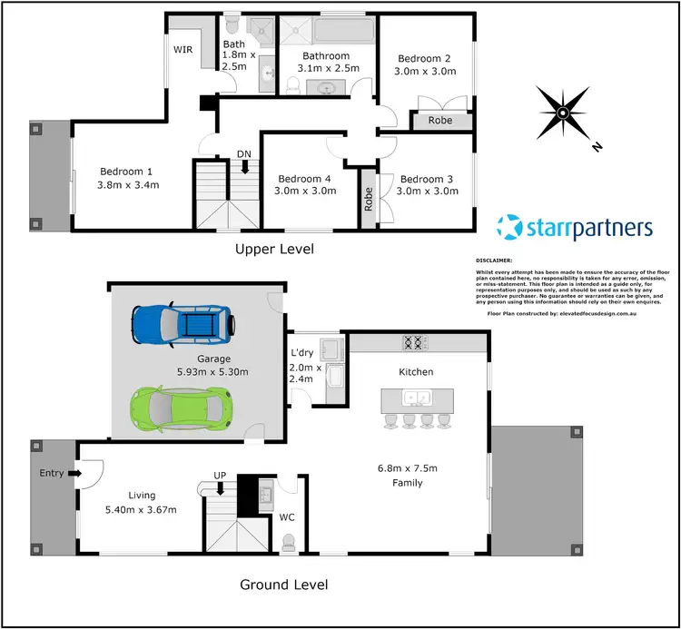 Floorplan of Homely house listing, 17 Alva Place, Riverstone NSW 2765