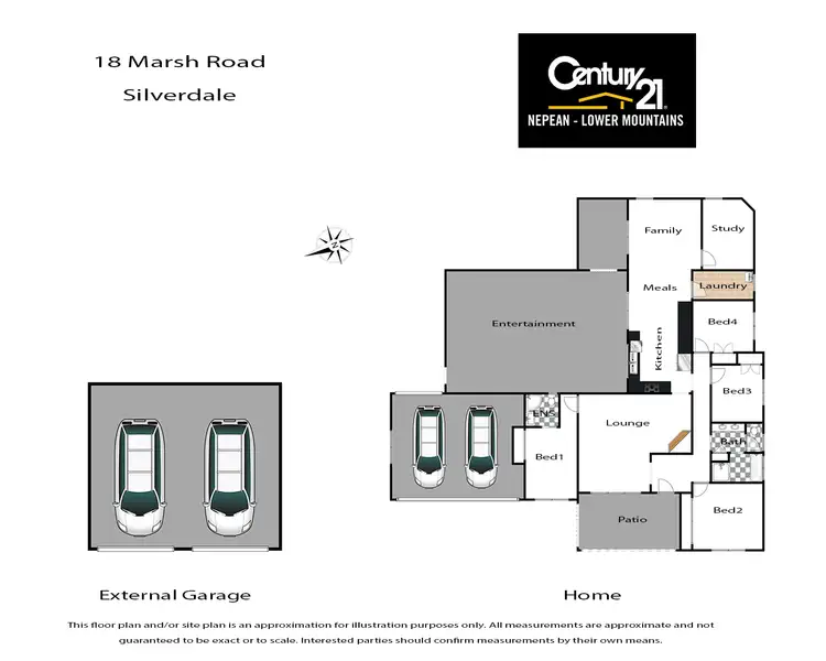 Floorplan of Homely house listing, 18 Marsh Road, Silverdale NSW 2752