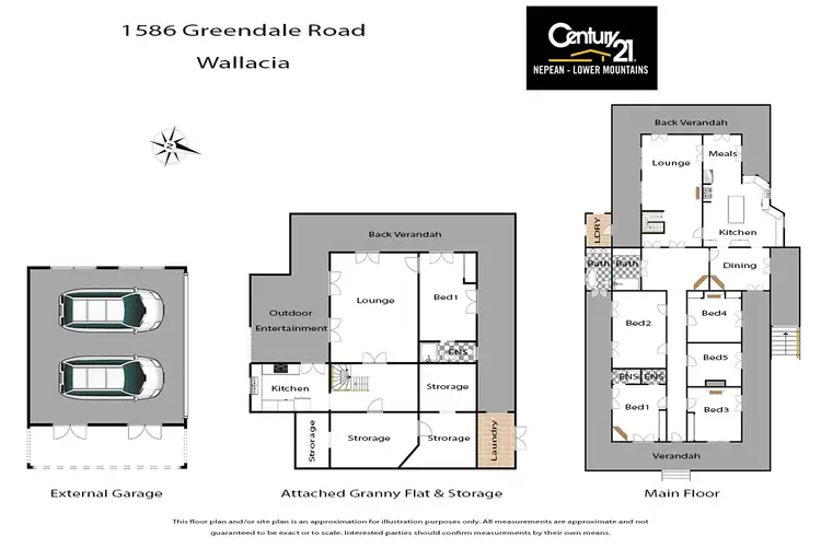 Floorplan of Homely house listing, 1586 Greendale Road, Wallacia NSW 2745