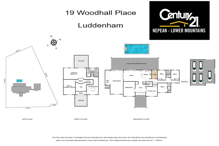 Floorplan of Homely house listing, 19 Woodhall Place, Luddenham NSW 2745