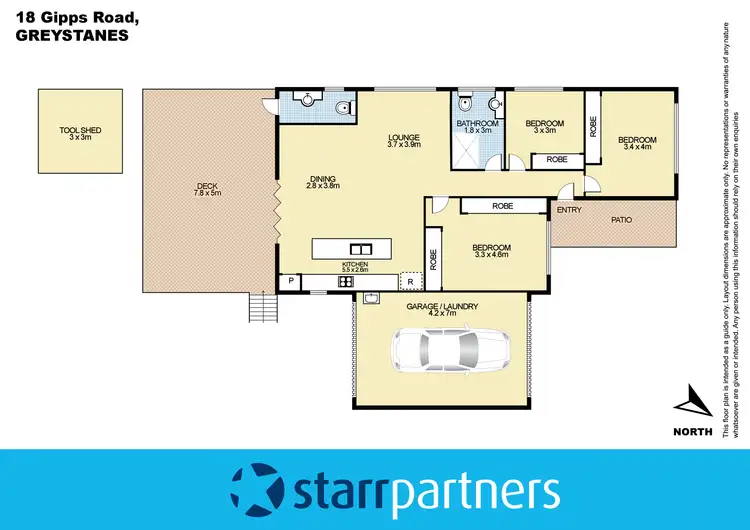 Floorplan of Homely house listing, 18 Gipps Road, Greystanes NSW 2145