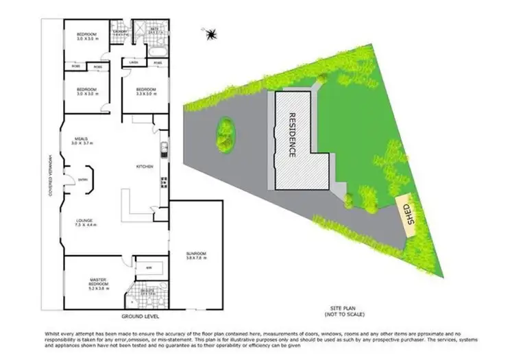 Floorplan of Homely house listing, 7 Andersson Court, Highfields QLD 4352