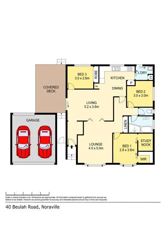 Floorplan of Homely house listing, 40 Beulah Road, Noraville NSW 2263