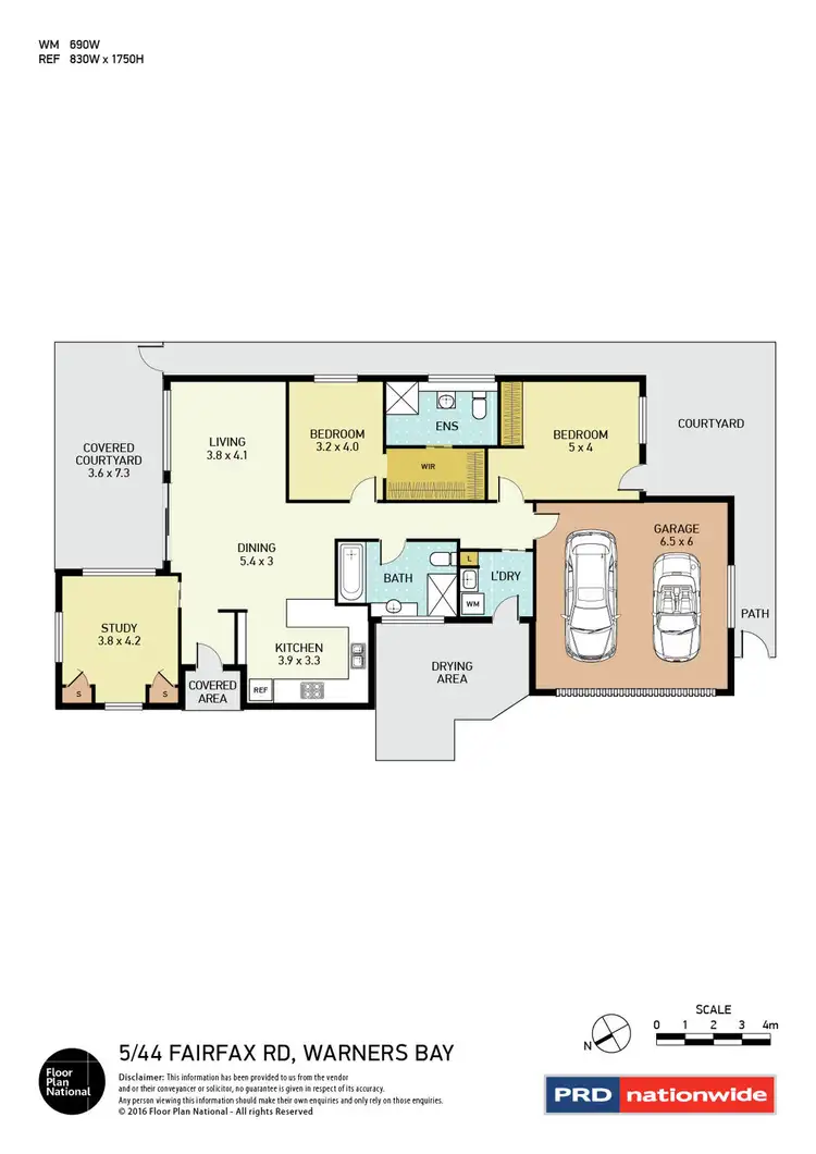 Floorplan of Homely house listing, 5/44 Fairfax Road, Warners Bay NSW 2282