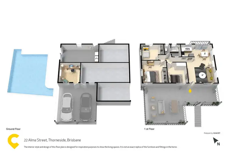 Floorplan of Homely house listing, 22 Alma Street, Thorneside QLD 4158