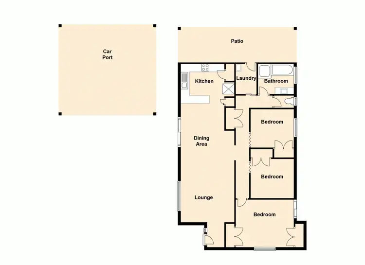 Floorplan of Homely house listing, Z21 Minstrel Street, Kallangur QLD 4503