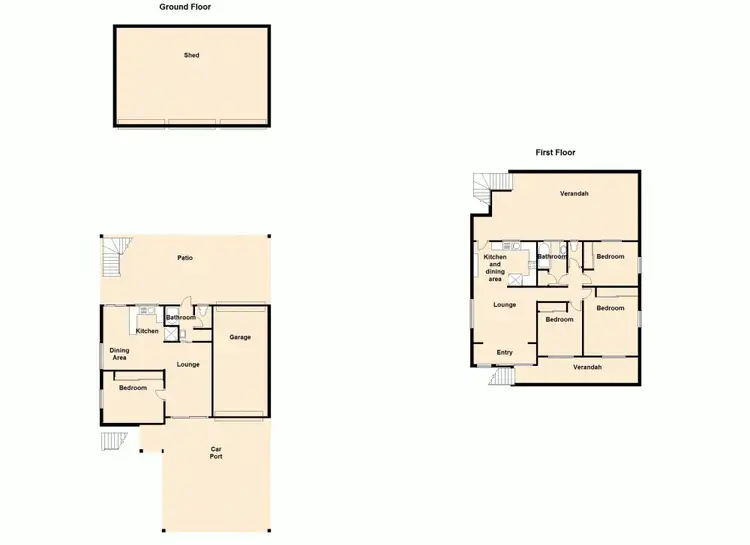 Floorplan of Homely house listing, 54 Harding Street, Kallangur QLD 4503
