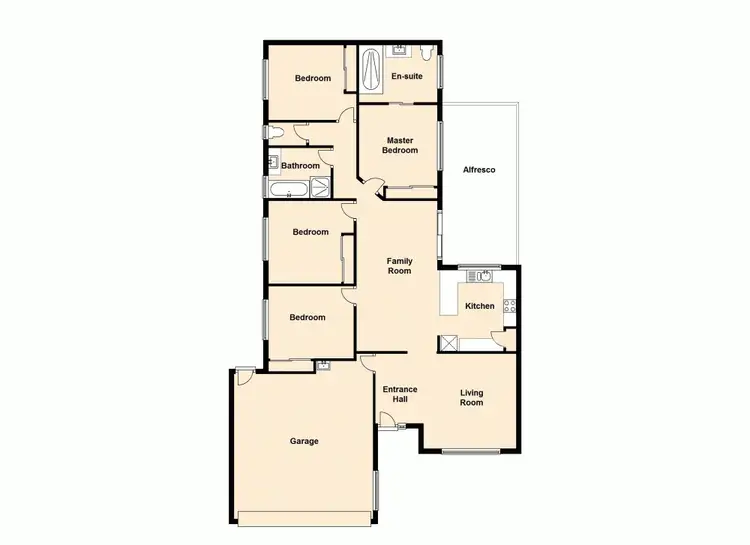 Floorplan of Homely house listing, 29 Lockyer Place, Crestmead QLD 4132