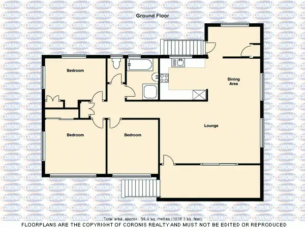 Floorplan of Homely house listing, 1 Ferny Way, Ferny Hills QLD 4055