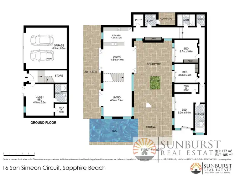Floorplan of Homely house listing, 16 San Simeon Circuit, Sapphire Beach NSW 2450