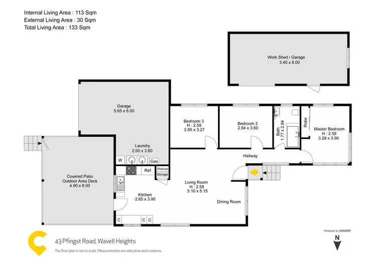 Floorplan of Homely house listing, 43 Pfingst Road, Wavell Heights QLD 4012